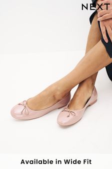 Nude Pink Regular/Wide Fit Forever Comfort® Ballerina Shoes (U92541) | 113 SAR