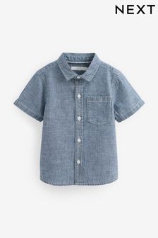 Blue Chambray Shirt (3mths-7yrs) (U92839) | $19 - $23