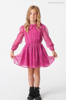 Angel & Rocket Pink Kaleidoscope Print Dress (U92905) | €37 - €43