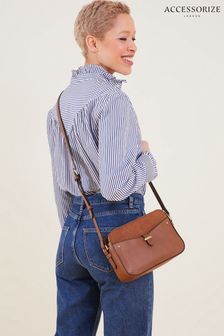 Accessorize Natural Shelby Cross-Body Bag