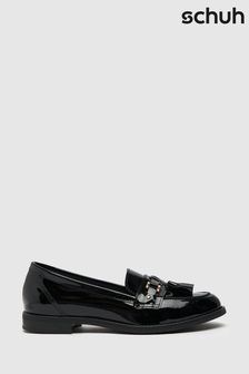 Schuh Liv Patent Tassel 	Black Loafers (U95627) | €69