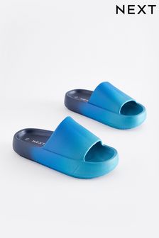 藍色漸層 - 粗跟運動拖鞋 (U95798) | NT$440 - NT$580