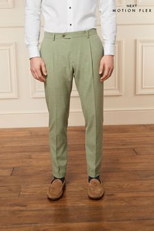 Green Skinny Motion Flex Stretch Suit: Trousers (U95919) | 109 zł