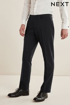 Black Slim Essential Suit: Trousers (U96001) | R469