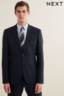 Tmavomodrá - Klasicky padnoucí - Oblekové sako Essential (U96019) | 1 815 Kč