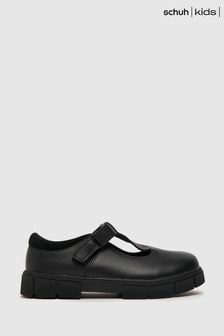 Chaussures Schuh Loopy en cuir noir (U96306) | €20