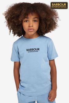 Barbour® International Boys Powder Blue Formular T-Shirt (U96462) | 13 € - 14 €