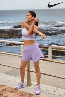 Nike Purple High Rise Bliss Shorts (U96678) | €31