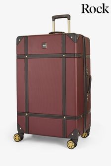 Rock Luggage Large Vintage Suitcase