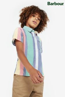 Barbour® Multi Stripe Dale Boys Short Sleeve Shirt (U96712) | 23 € - 26 €