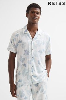 Reiss Light Grey Multi Markell - Paige Paige Floral Shirt (U96859) | €290