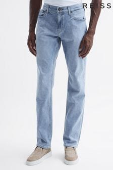 Reiss Blue Normandie Paige Straight Leg Jeans (U96864) | AED1,276