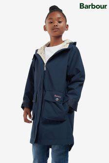 Barbour® Girls Navy Hama Showerproof Jacket (U96909) | €114 - €128