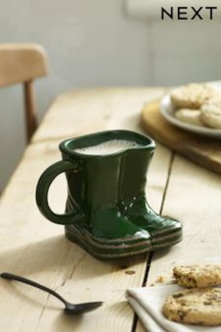Green Welly Boot Mug (U96945) | €10