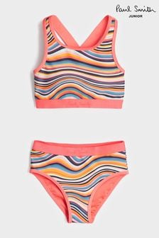 Paul Smith Junior Girls 'Artist Swirl' Bikini Set (U96974) | €66