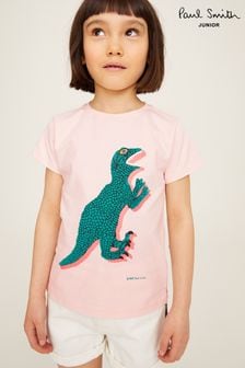 Paul Smith Junior Girls 'Dino' T-Shirt (U96992) | SGD 69