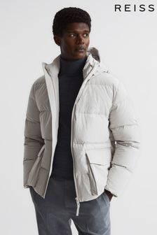 Reiss Stone Ryder Short Puffer Jacket (U97611) | €347