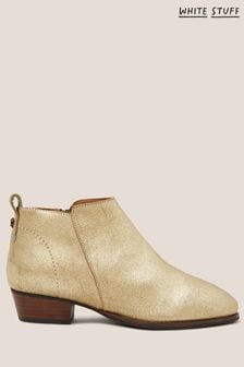 White Stuff Willow Leather Ankle Boots (U97743) | ₪ 453