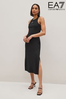Emporio Armani/EA7 Womens Black Logo Series Dress (U97849) | €79