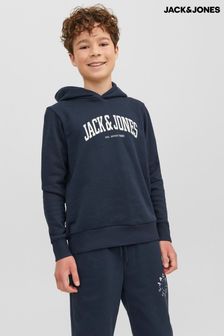 JACK & JONES Blue Logo Hoodie (U97888) | 175 zł