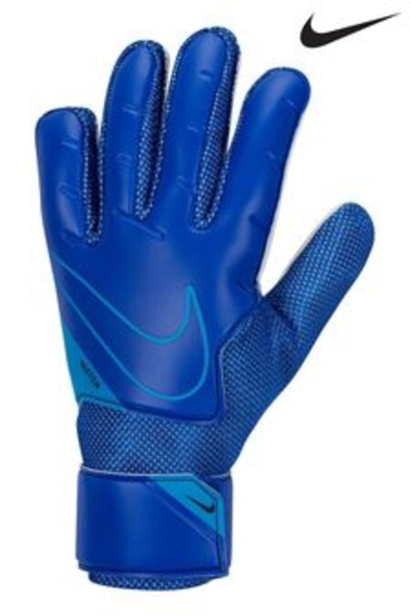 Nike Blue Goalkeeper Match Football Gloves (U98141) | €29