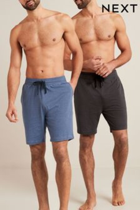 Grey/Blue Lightweight Shorts 2 Pack (U98230) | €39