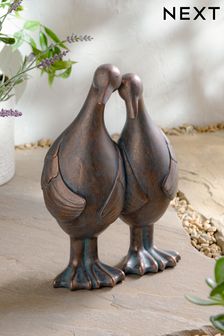 Bronze Duck Couple Ornament (U98261) | $37