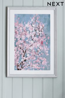 Pink Blossom Tree Framed Wall Art (U98406) | ￥8,030