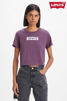 Levi's® Purple Cropped Jordie T-Shirt (U98599) | 62 zł