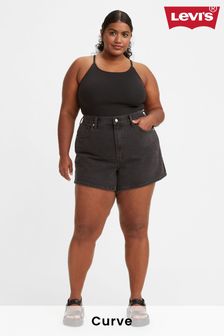 Maravilloso - Pantalones cortos de denim tipo mom de tiro alto para mujeres curvy de Levi's® (U98819) | 64 €