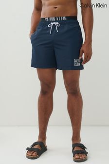 Calvin Klein Blue Double Waistband Intense Power Swim Shorts (U98822) | 87 €