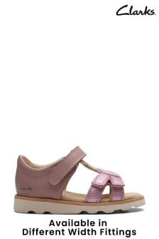 Clarks Pink Multi Fit Toddler Sandals (U99602) | €21.50