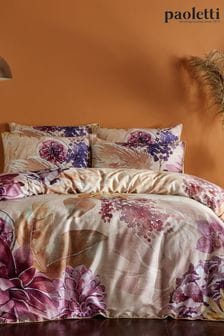 Riva Paoletti Saffa Floral Reversible 100% Cotton Duvet Cover And Pillowcase Set (U99861) | €35 - €60