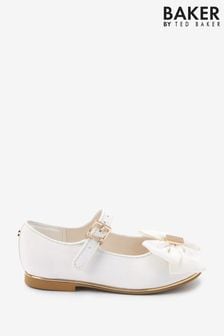 أبيض عاجي - حذاء ماري جين ستان بأربة من Baker By Ted Baker (U99878) | 19 ر.ع
