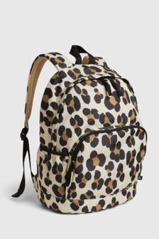 Recycled Leopard Senior Backpack