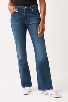 Mid Rise 90's Loose Flare Jeans