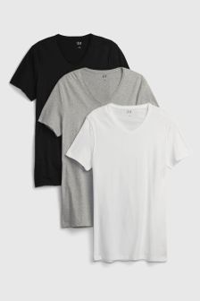 Classic V-Neck T-Shirt 3 Pack