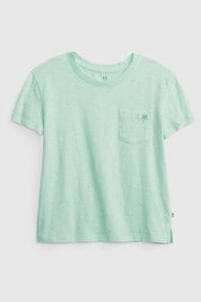 Organic Cotton Boxy Pocket T-Shirt