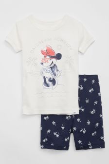 Disney Minnie Mouse 100% Organic Cotton Pyjama Set