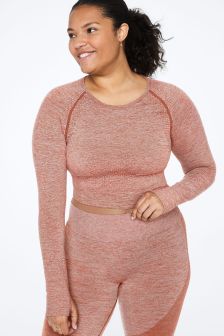 Victoria's Secret PINK Seamless Workout Cropped Crew