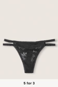 Victoria's Secret PINK Lace Strappy Thong