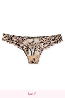 Victoria's Secret Embroidered Thong Panty