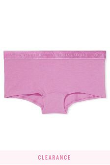 Victoria's Secret Logo Waist Boyshort Panty