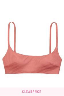 Victoria's Secret Essential Ribbed Scoop Swim Top