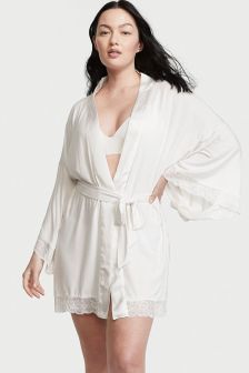 Victoria's Secret Modal LaceTrim Robe