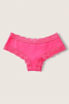 Victoria's Secret PINK Lace Trim Cheekster Panty