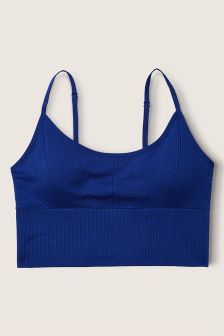 Victoria's Secret PINK Seamless Lightly Lined Sports Crop Top