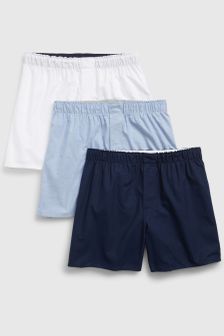 Cotton Boxers 3-Pack