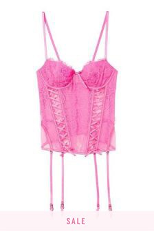 Victoria's Secret Wicked Unlined LaceUp Corset
