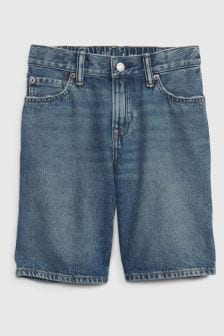 90's Loose Denim Shorts